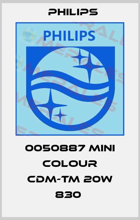 0050887 Mini colour CDM-Tm 20w 830  Philips