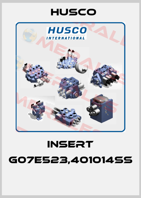 INSERT G07E523,401014SS  Husco