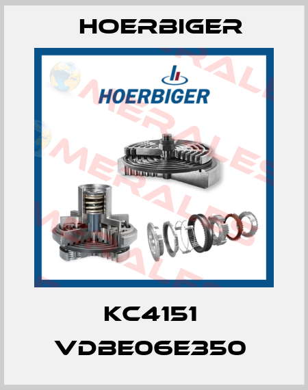 KC4151  VDBE06E350  Hoerbiger