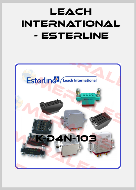 K-D4N-103  Leach International - Esterline