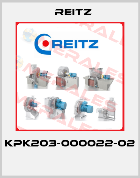 KPK203-000022-02  Reitz