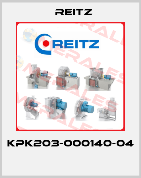 KPK203-000140-04  Reitz