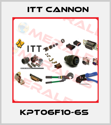 KPT06F10-6S  Itt Cannon