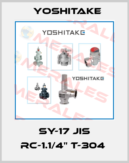 SY-17 JIS RC-1.1/4" T-304  Yoshitake
