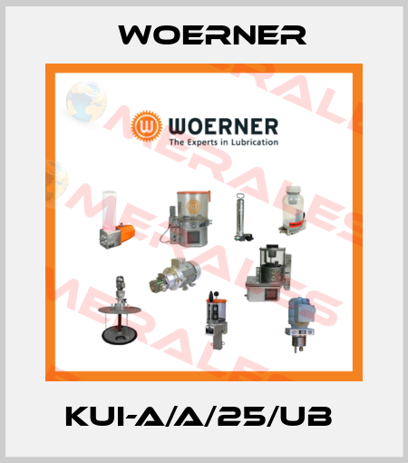 KUI-A/A/25/UB  Woerner