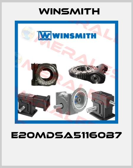 E20MDSA51160B7  Winsmith