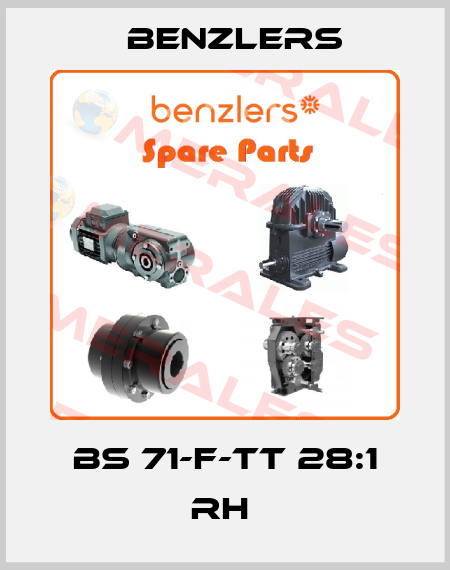 BS 71-F-TT 28:1 RH  Benzlers