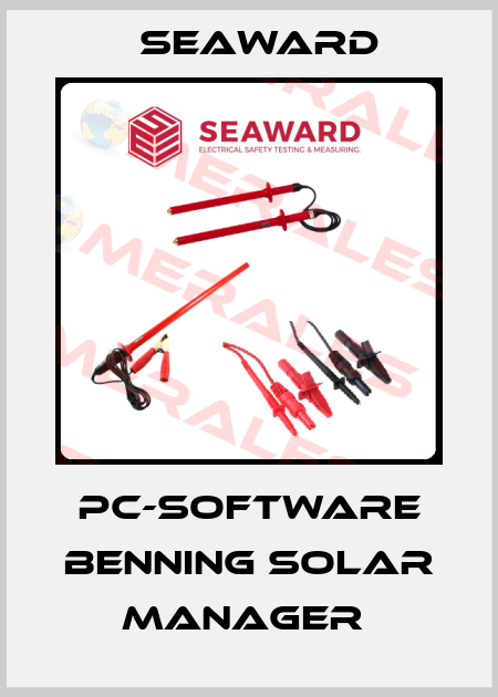 PC-Software BENNING SOLAR Manager  Seaward