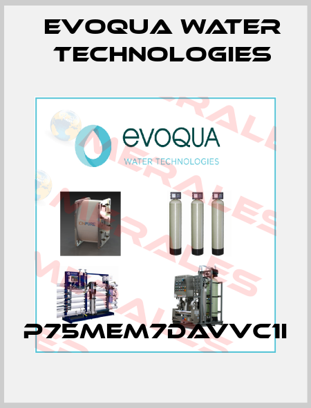 P75MEM7DAVVC1I Evoqua Water Technologies