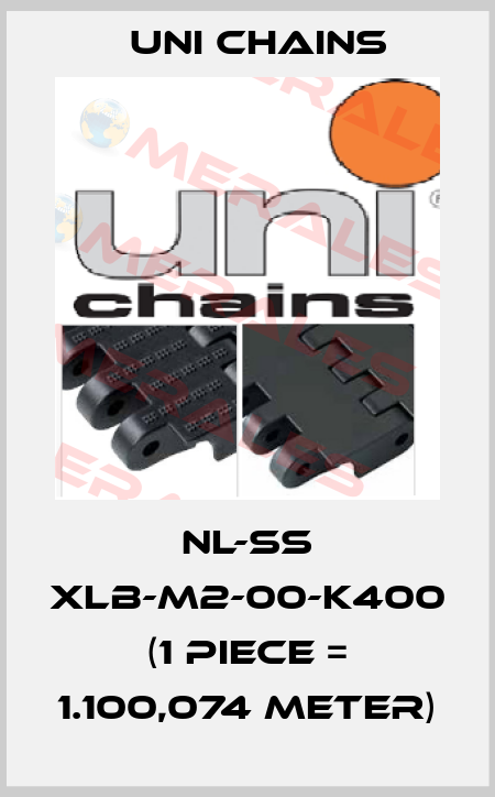 NL-SS XLB-M2-00-K400 (1 piece = 1.100,074 Meter) Uni Chains