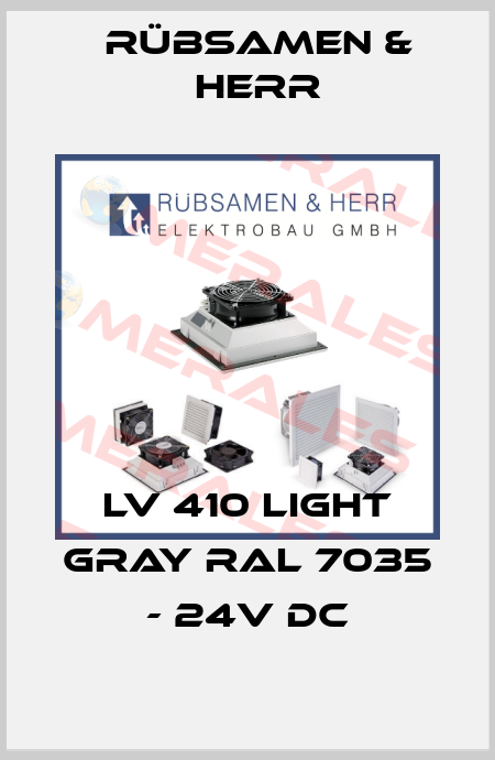 LV 410 Light gray RAL 7035 - 24V DC Rübsamen & Herr