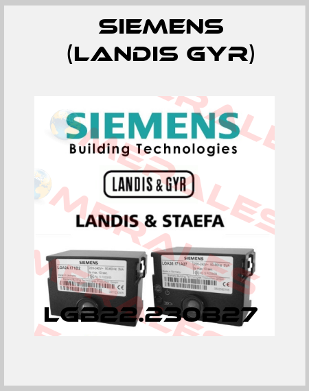 LGB22.230B27  Siemens (Landis Gyr)