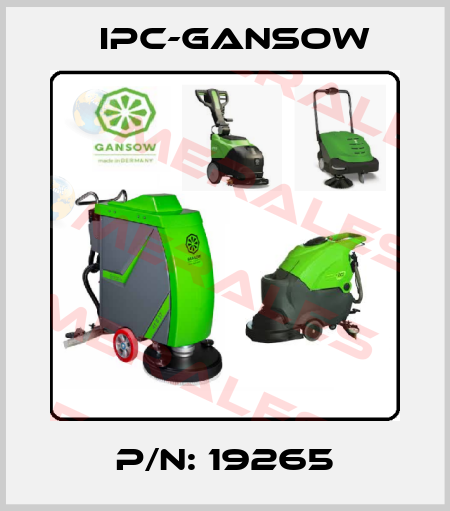 P/N: 19265 IPC-Gansow