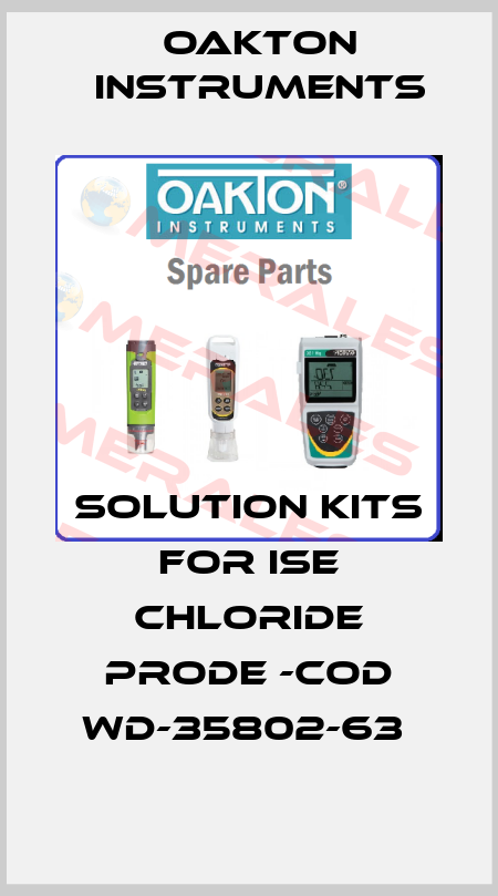  solution kits for ISE chloride prode -cod WD-35802-63  Oakton Instruments