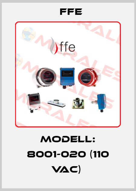 Modell: 8001-020 (110 Vac)  Ffe