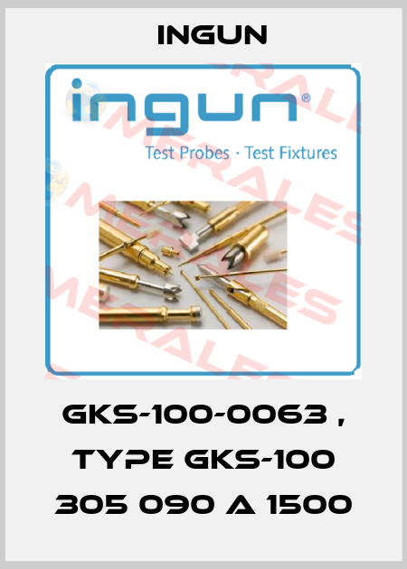 GKS-100-0063 , type GKS-100 305 090 A 1500 Ingun