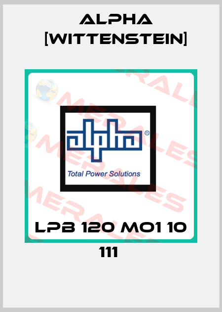 LPB 120 MO1 10 111  Alpha [Wittenstein]