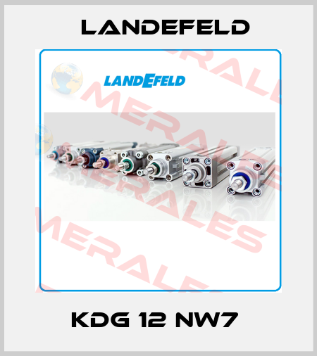 KDG 12 NW7  Landefeld