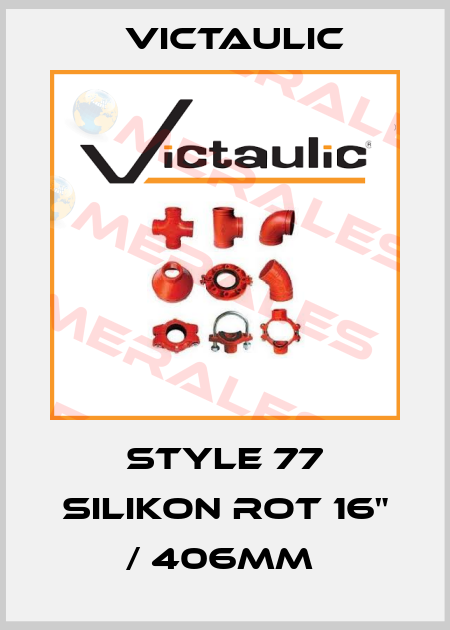 Style 77 Silikon rot 16" / 406mm  Victaulic