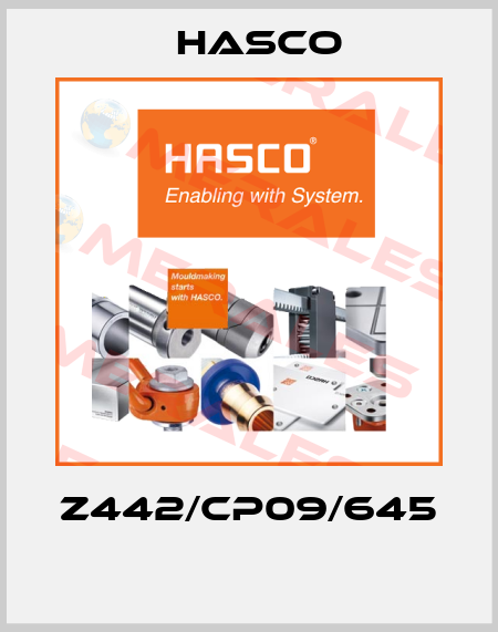 Z442/CP09/645  Hasco