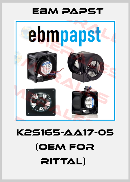 K2S165-AA17-05 (OEM for Rittal)  EBM Papst