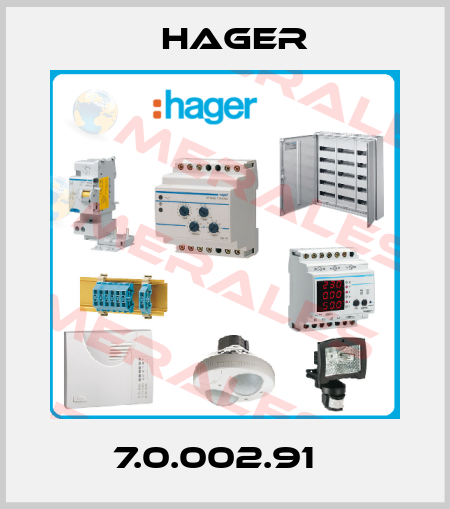 7.0.002.91   Hager