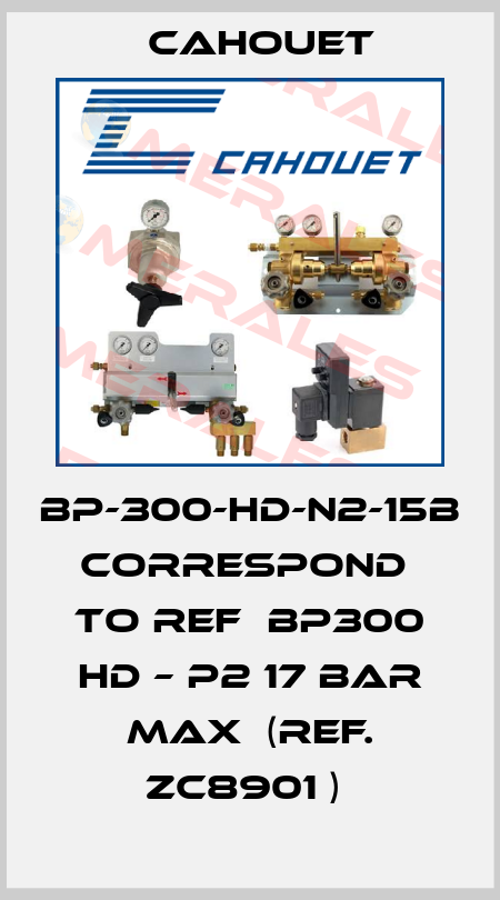 BP-300-HD-N2-15B  correspond  to ref  BP300 HD – P2 17 bar max  (ref. ZC8901 )  Cahouet