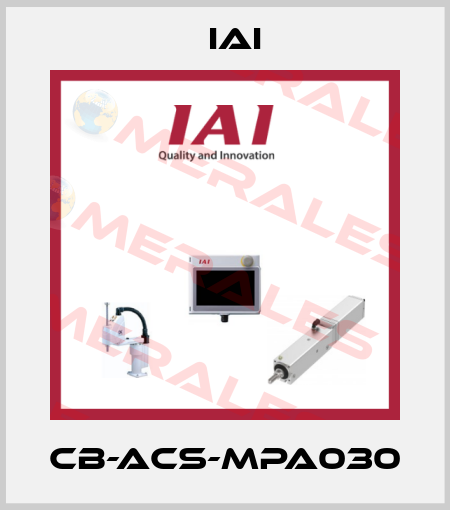 CB-ACS-MPA030 IAI