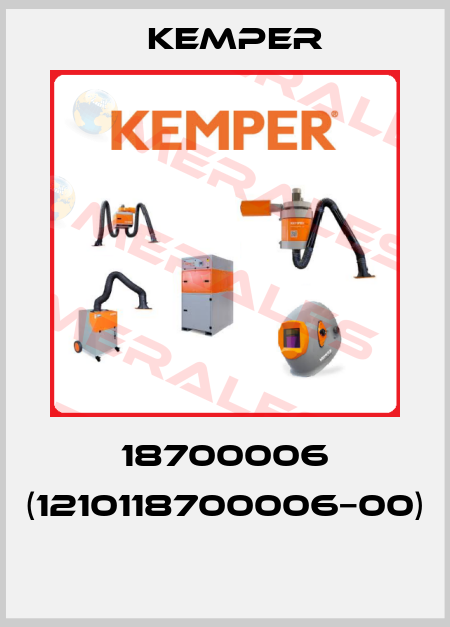 18700006 (1210118700006−00)  Kemper