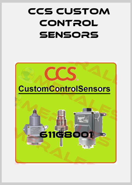 611G8001 CCS Custom Control Sensors