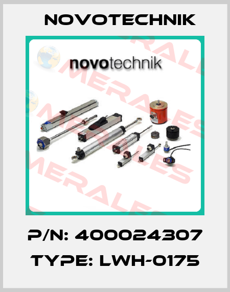 P/N: 400024307 Type: LWH-0175 Novotechnik