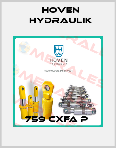 759 CXFA P  Hoven Hydraulik