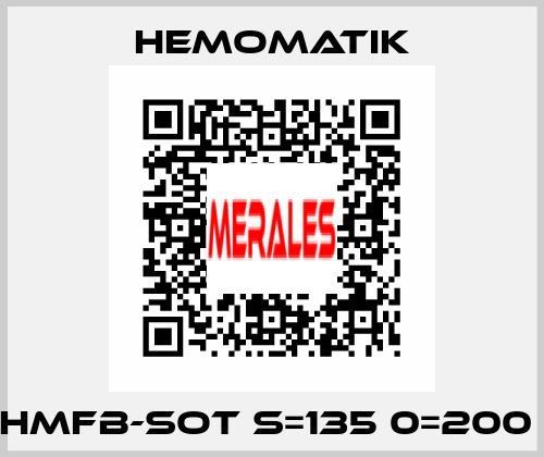 HMFB-SOT S=135 0=200  Hemomatik