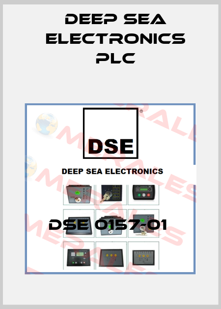 DSE 0157-01  DEEP SEA ELECTRONICS PLC