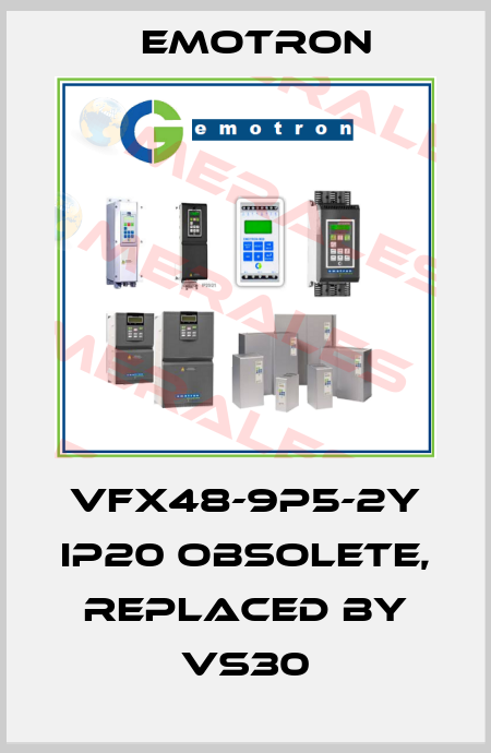 VFX48-9P5-2Y IP20 obsolete, replaced by VS30 Emotron