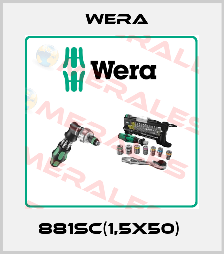 881SC(1,5X50)  Wera