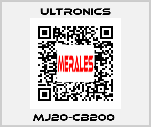MJ20-CB200  ULTRONICS