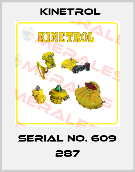 Serial No. 609 287 Kinetrol