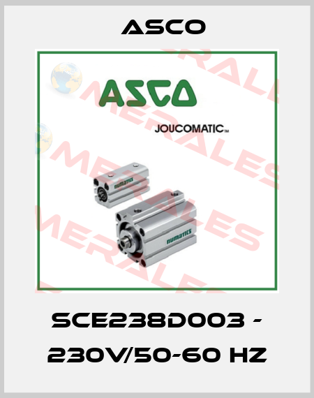 SCE238D003 - 230V/50-60 Hz Asco