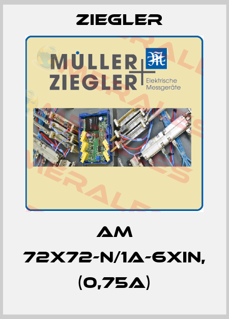 AM 72x72-n/1A-6xiN, (0,75A) Ziegler