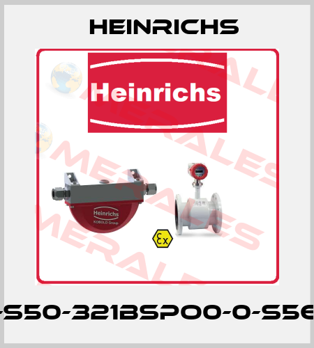 BGF-S50-321BSPO0-0-S56-0-H Heinrichs
