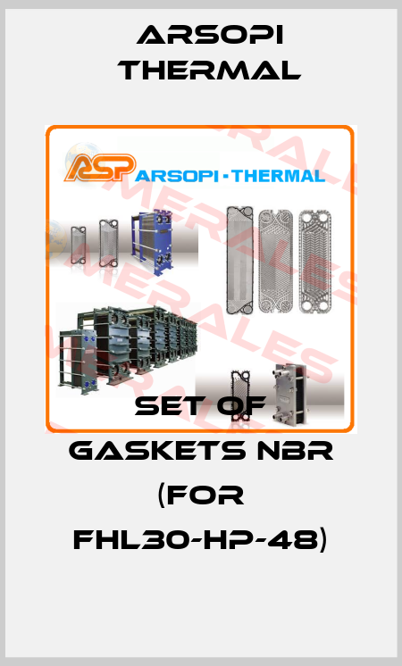 Set of gaskets NBR (for FHL30-HP-48) Arsopi Thermal