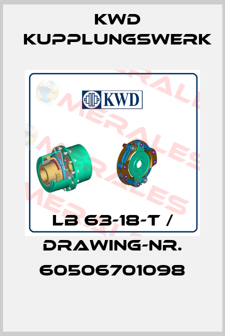 LB 63-18-T / Drawing-Nr. 60506701098 Kwd Kupplungswerk