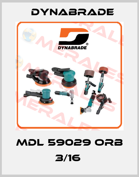 MDL 59029 ORB 3/16  Dynabrade
