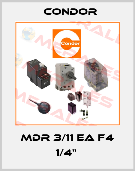 MDR 3/11 EA F4 1/4"  Condor