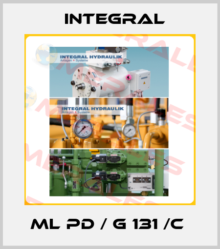 ML PD / G 131 /C  Integral