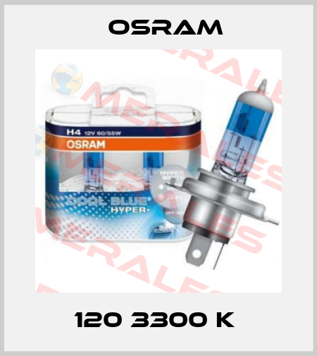 120 3300 K  Osram