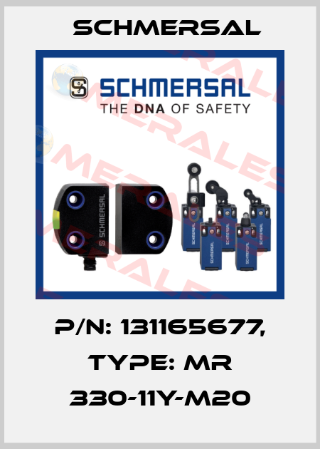 p/n: 131165677, Type: MR 330-11Y-M20 Schmersal