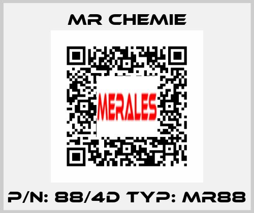 P/N: 88/4D Typ: MR88 Mr Chemie