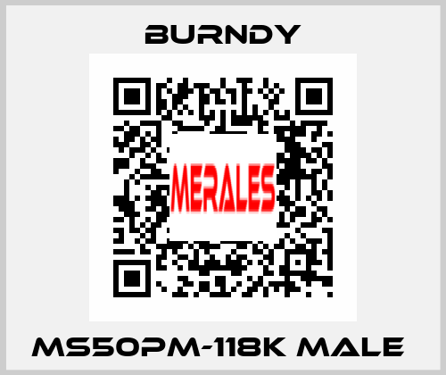 MS50PM-118K MALE  Burndy